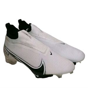 Nike Vapor Edge Elite 360 Flyknit Football White CV6317-100 Men’s Sz 16 W Wide